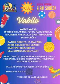 Podelitev Zlati sonček